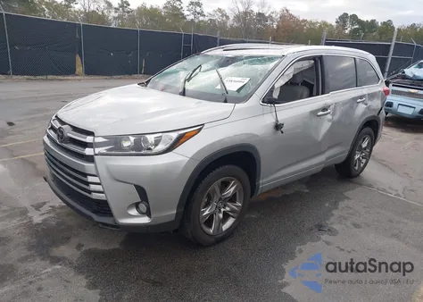 2017 Toyota Highlander Limited Platinum from USA, damaged, VIN 5TDYZRFH9HS221387